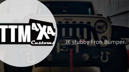 defensa delantera TTM4x4customs para Jeep JK - Image 2